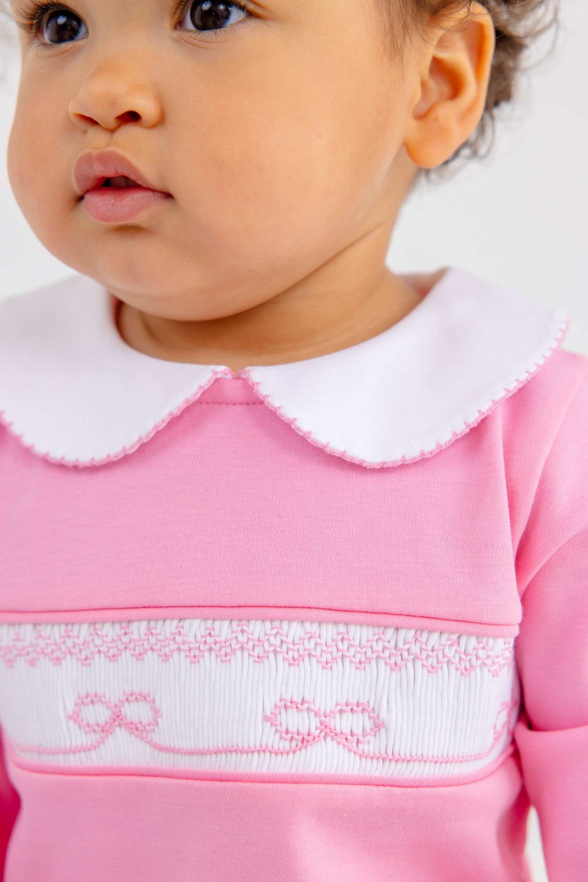 Rigsby Romper Hot Pink Bow