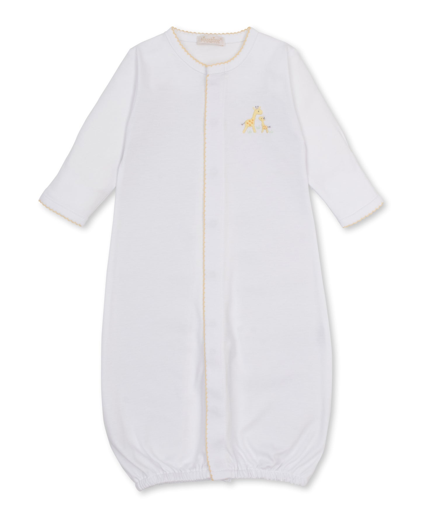 Premier Giraffe Converter Gown White & Yellow