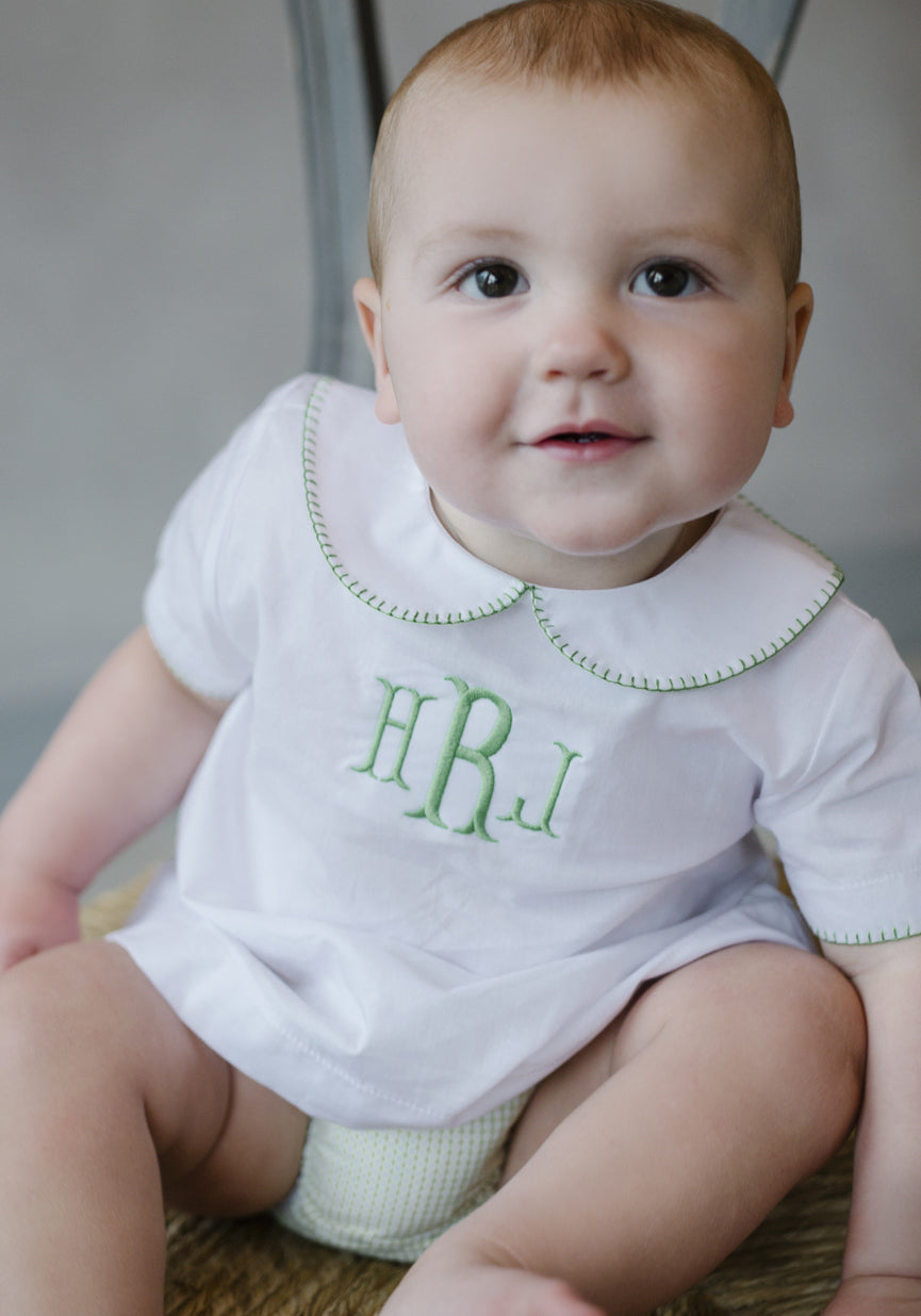 Whipstitch Day Shirt Green
