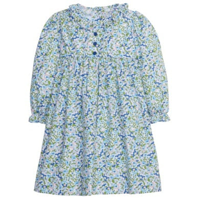 Leland Floral Pleated Caroline Dress
