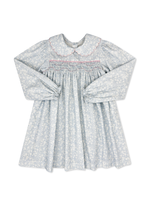 Michelle Dress Long Sleeve Snow Kissed Floral