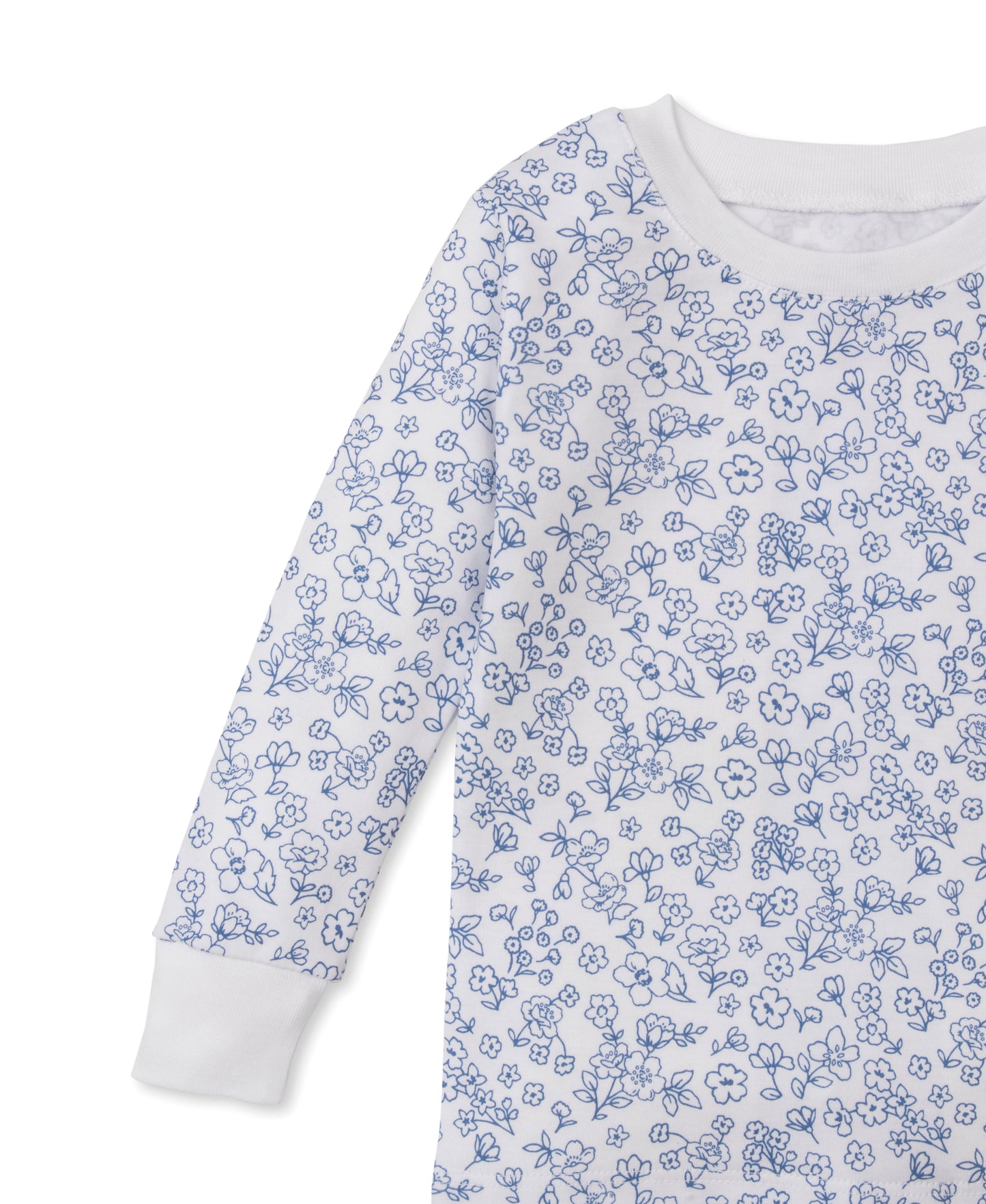 PJ's Fall Flower Navy Pajama Set Snug