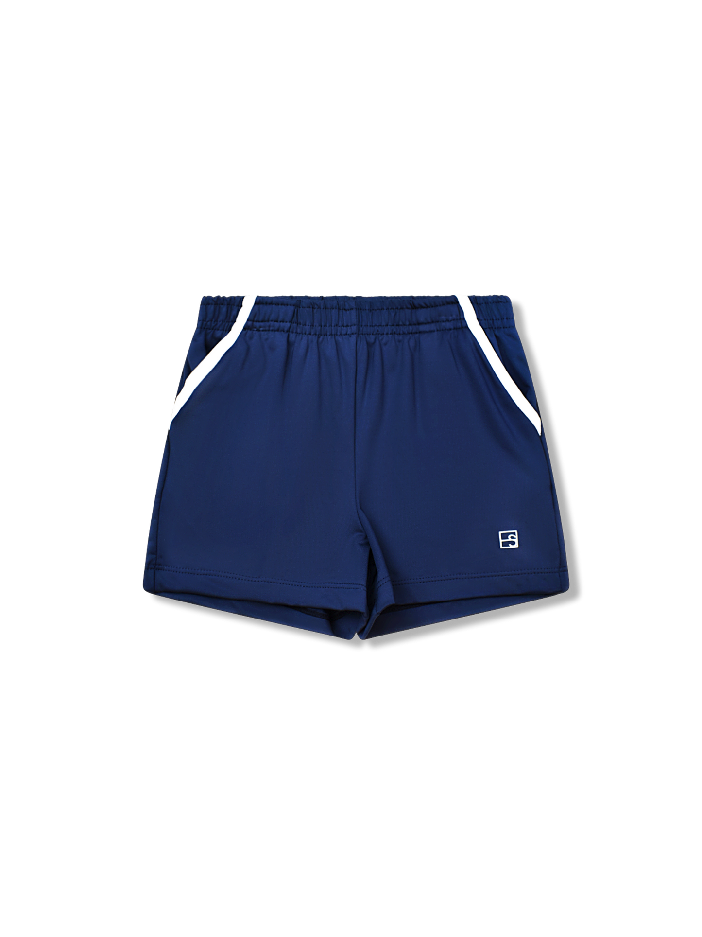 Nathan Short Nantucket Navy/Pure Coconut
