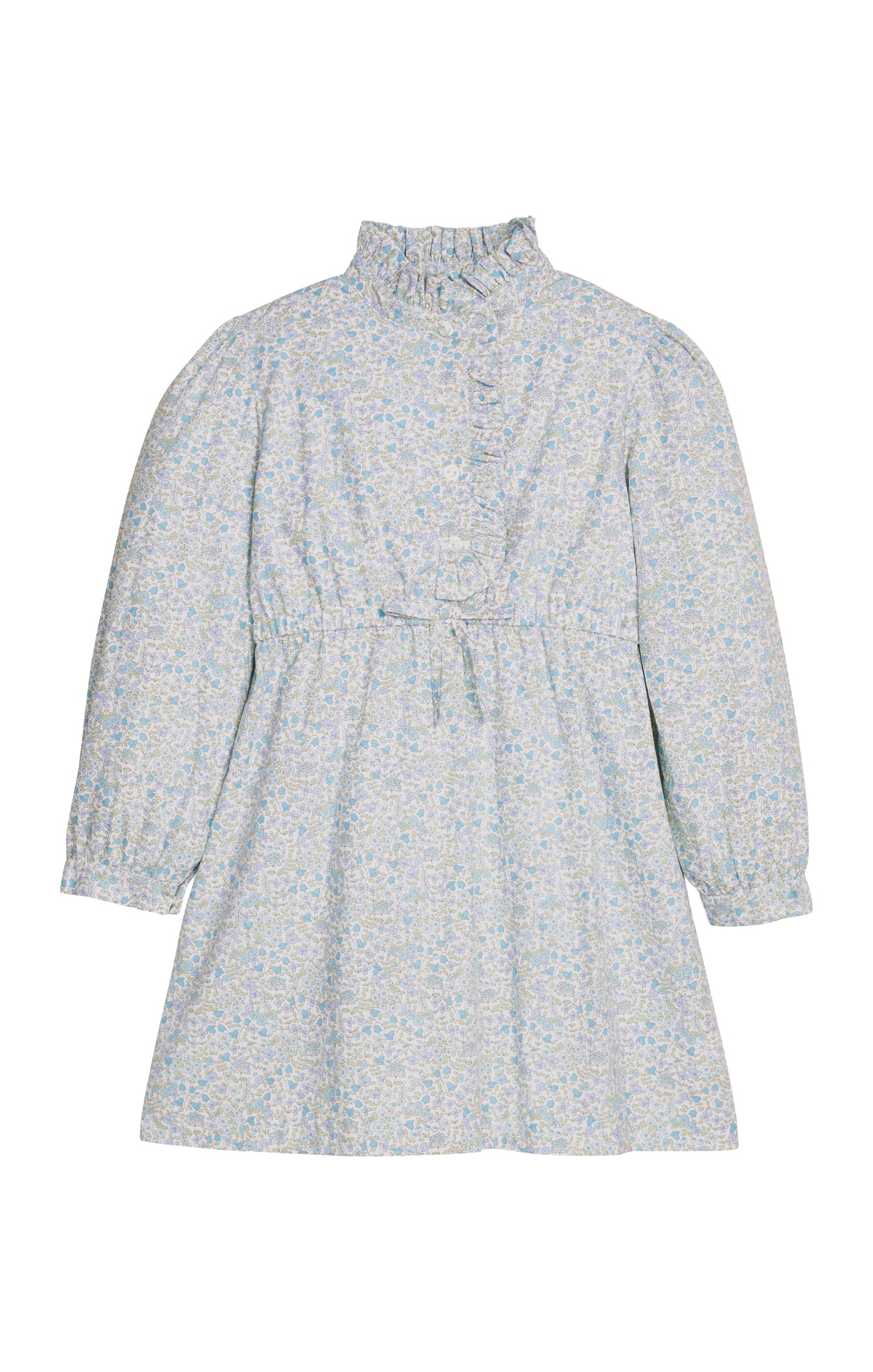 Ruffled Shirt Dress Waterbury Floral
