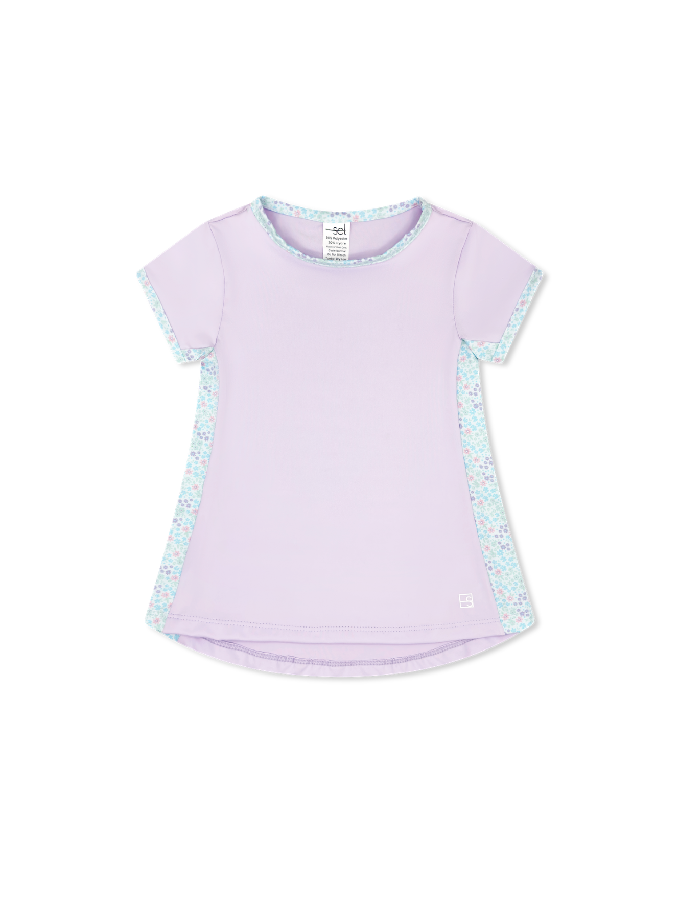Blair Top Petal Purple/Frosted Floral