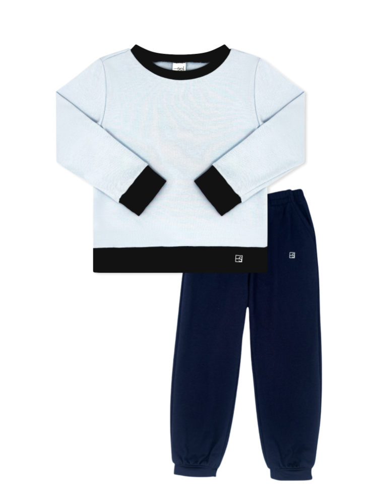 River Jogger Set Hudson Bay Navy/Ice Blue