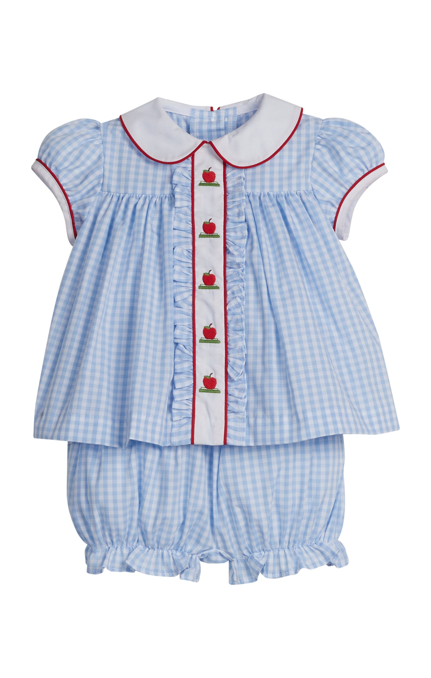 Ruffled Sally Bloomer Set Apples