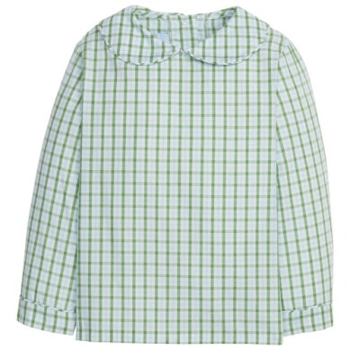 Leland Plaid Peter Pan Shirt