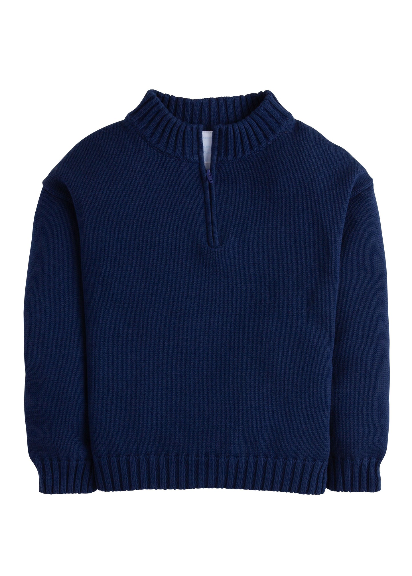 Quarter Zip Sweater Navy