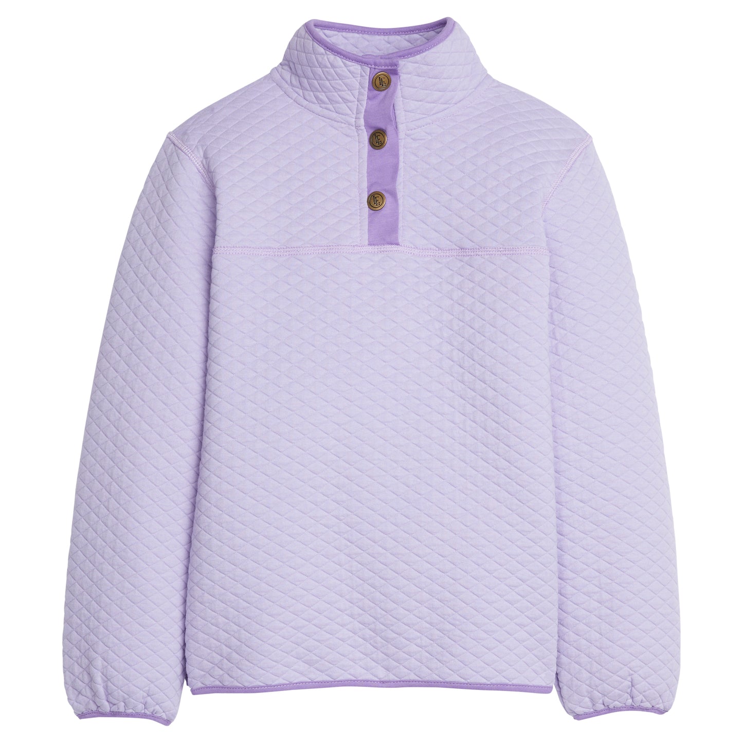 Classic Quilted Pullover Lavender/Lilac