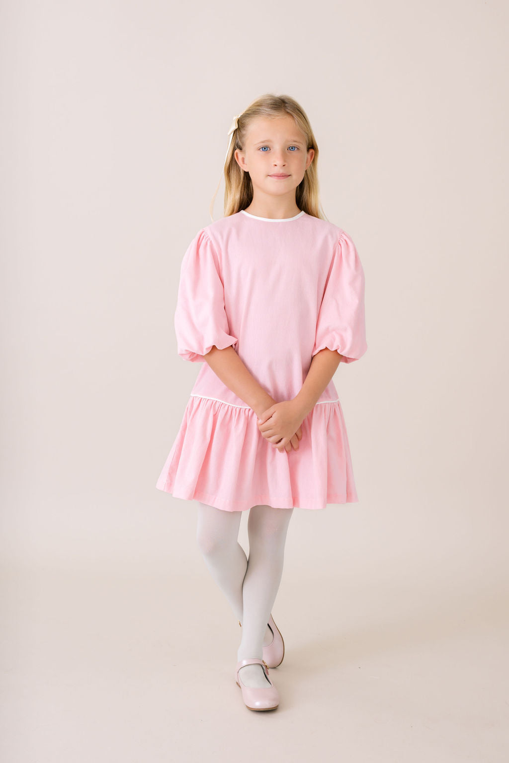 Harper Dress Leyland Green Velvet