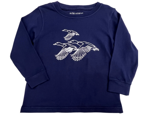 LS Navy Ducks T-Shirt
