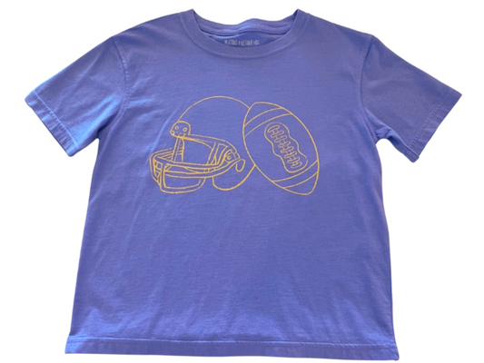 SS Purple/Golden Helmet T-Shirt