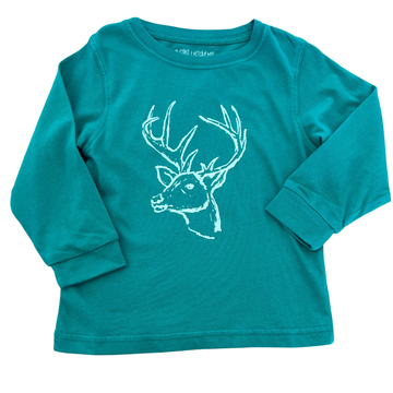 Green Deer Long Sleeve