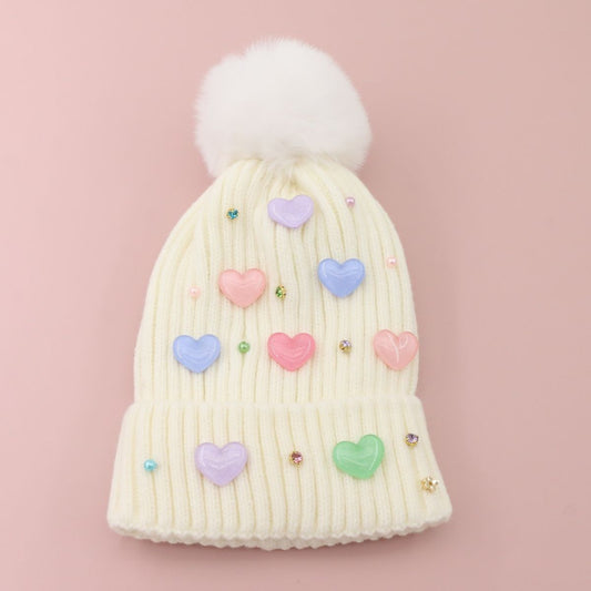 Multi Heart Hat