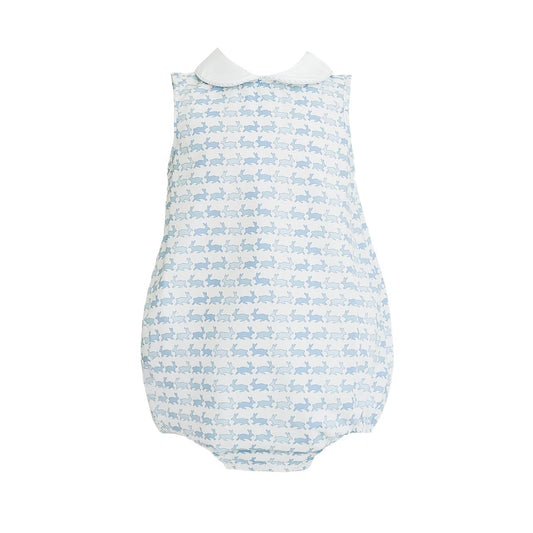 Lucas Blue Bunny Print Bubble