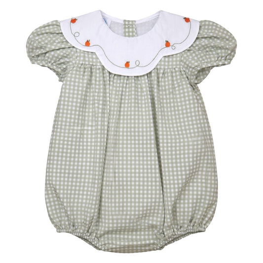 Charlotte Scallop Collar Bubble Sage Pumpkins
