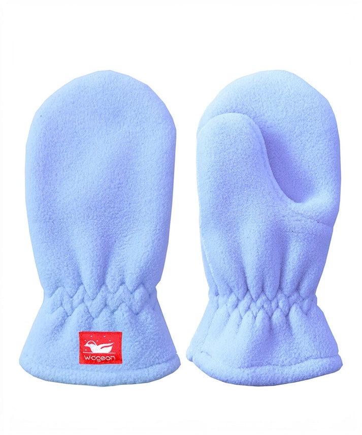 Widgeon Fleece Mittens Light Blue