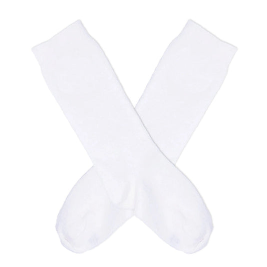 White Knee Socks