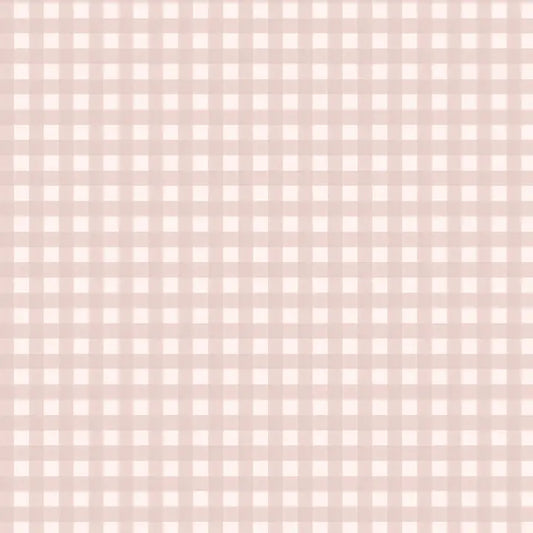 Toddler Pajama Set in Micro Gingham Petal Pink