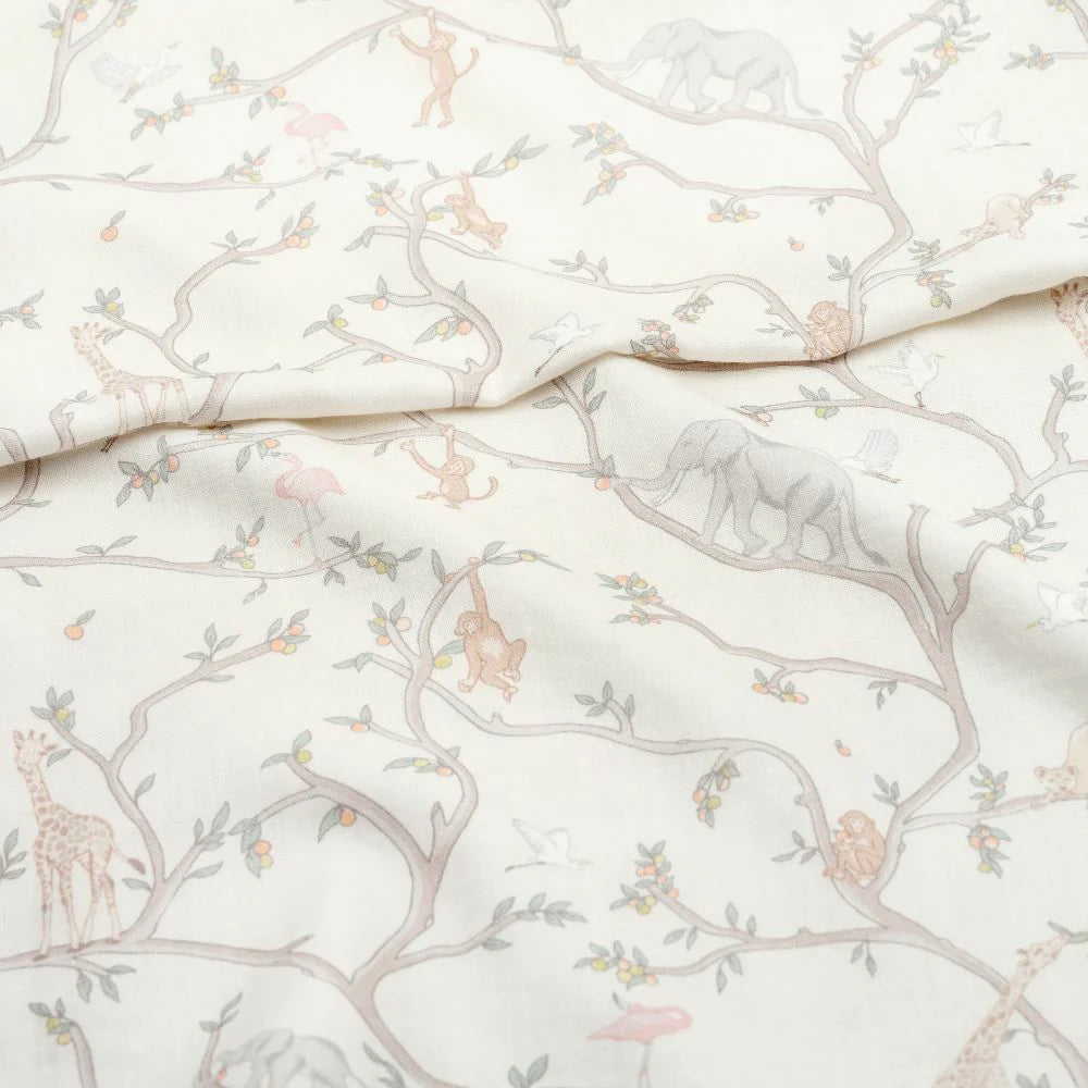 Animal Parade Ivory Swaddle