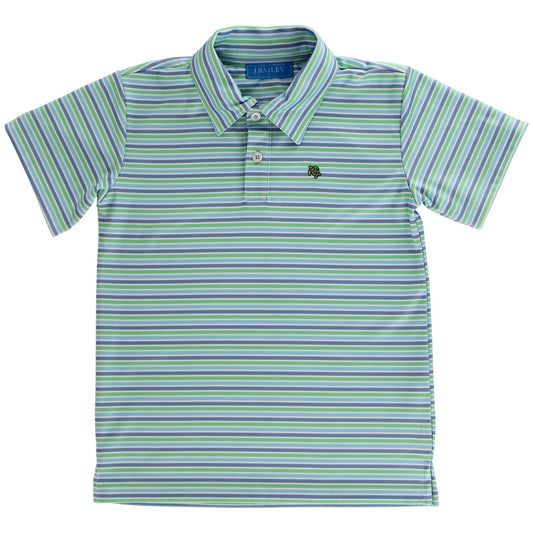 Henry Short Sleeve Performance Polo Leaf