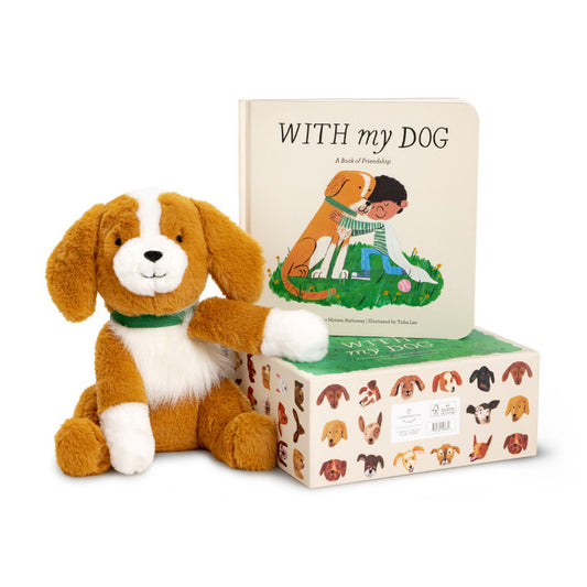 With My Dog Book & Plush Set