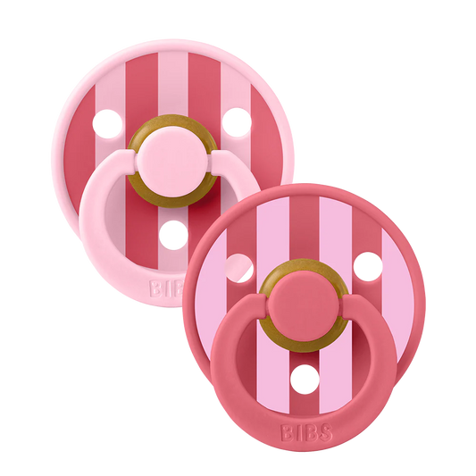 STUDIO Colour 2 Pack Block Baby Pink Coral Mix Round Size 2
