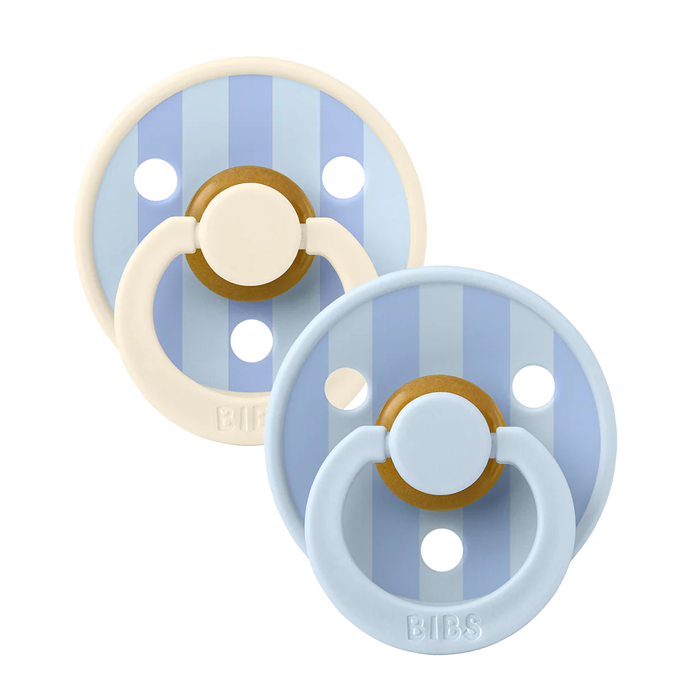 STUDIO Colour 2 Pack Block Baby Blue Dusty Blue Mix Round Size 1