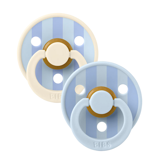 STUDIO Colour 2 Pack Block Baby Blue Dusty Blue Mix Round Size 1