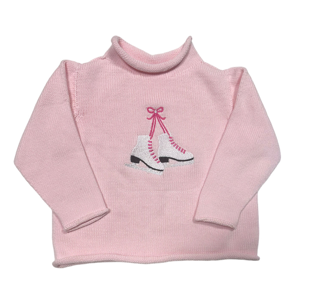 Jersey Rollneck Sweater Pink