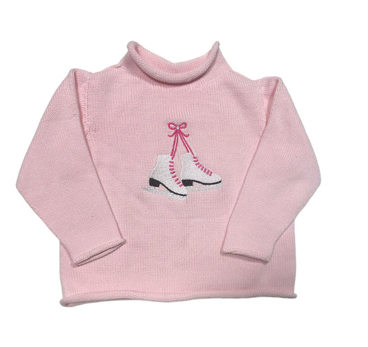 Jersey Rollneck Sweater Pink