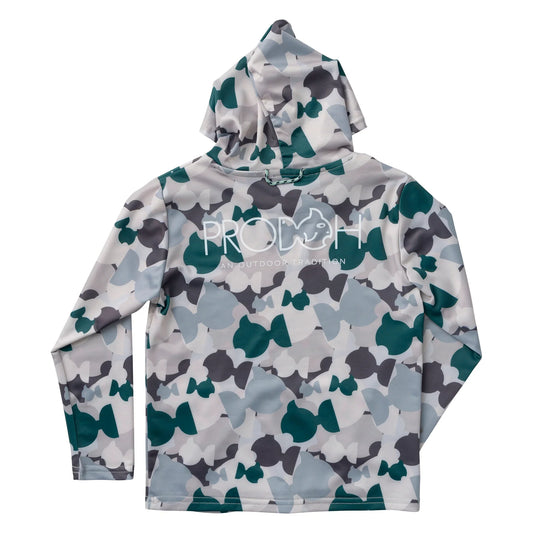 LS Pro Performance Hoodie T-shirt Fish Camo