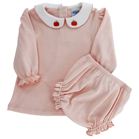 Pumpkin Diaper Cover Set Girls