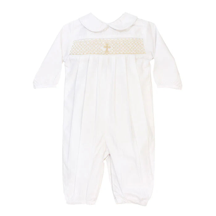 Ivory Christening Dressy Bubble Long