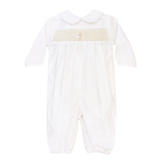 Ivory Christening Dressy Bubble Long