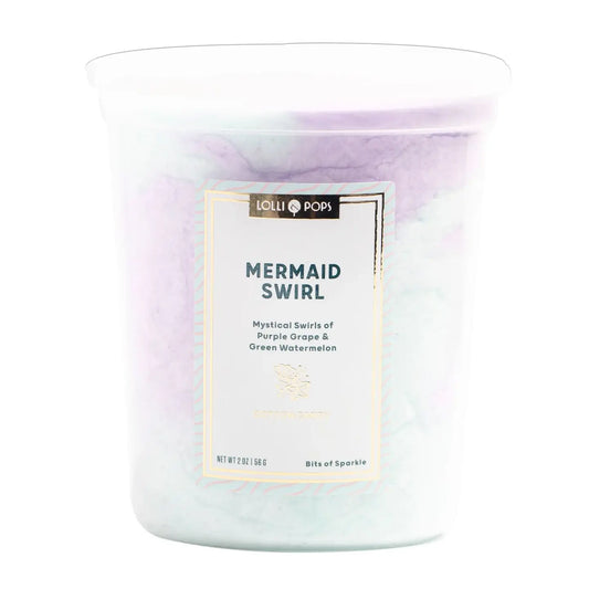 Mermaid Swirl Cotton Candy