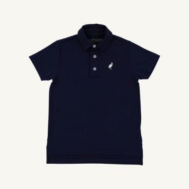 Prepletic Prim and Proper Polo Nantucket Navy