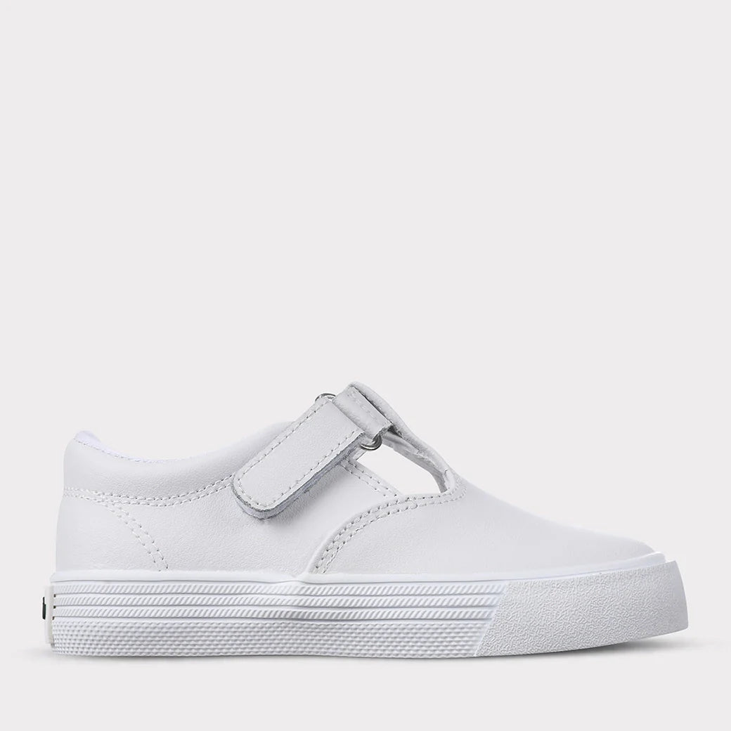 Khloe White Leather Shoe
