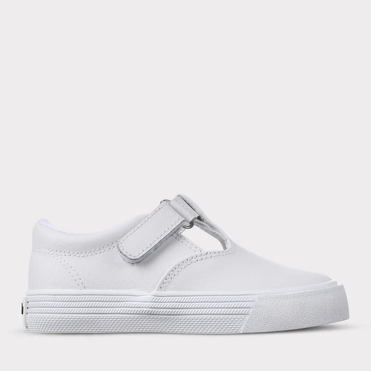 Khloe White Leather Shoe