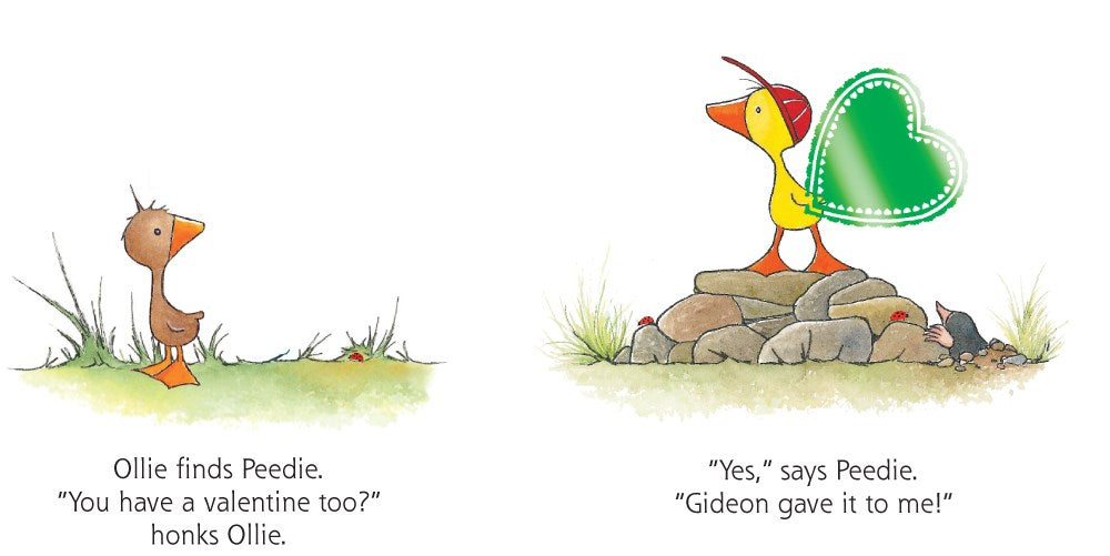 Ollie's Valentine by Olivier Dunrea Board Book