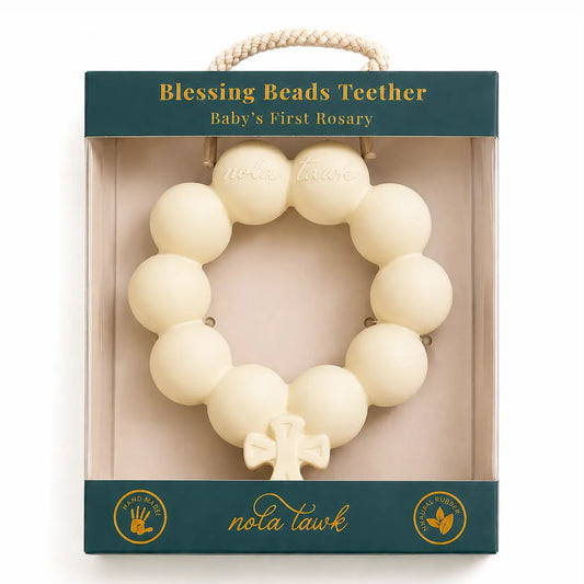 White Blessing Beads Teether