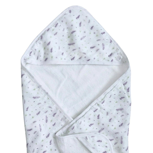 French Lavender Hooded Towel