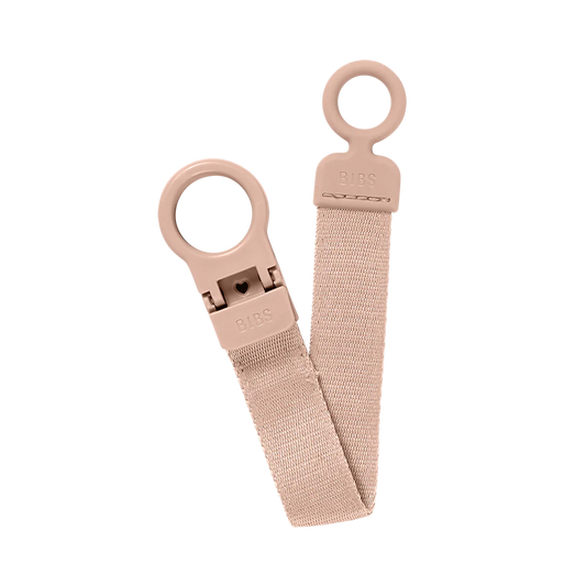 Pacifier Clip Loop  Blush