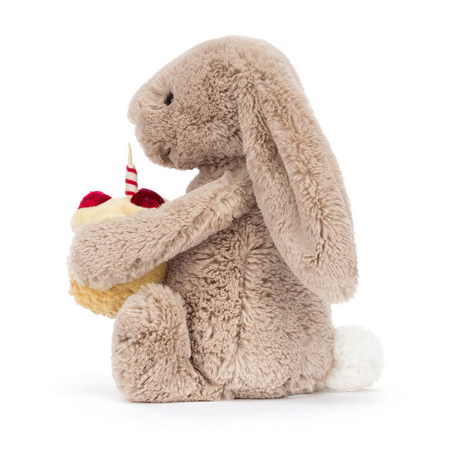 Bashful Beige Bunny 'Birthday' Original