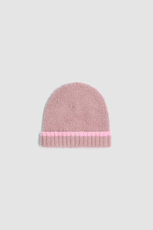 CC Baby Tipped Beanie Teaberry Barbie Pink