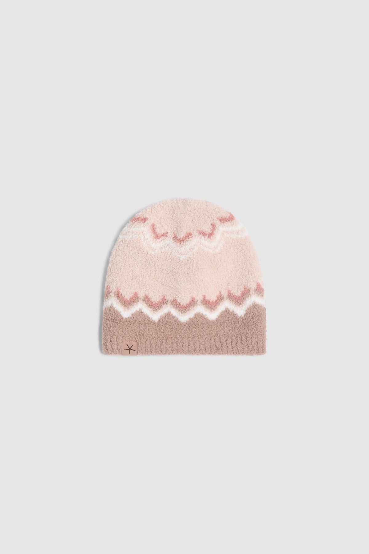 CozyChic Cable Fairisle Beanie Willow Multi