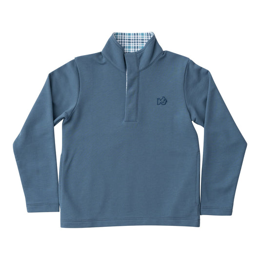 Sporty Snap Pullover Solid