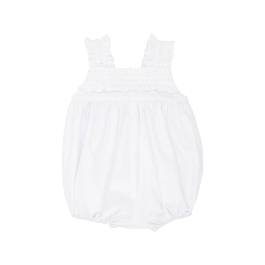 Babs Bubble Broadcloth Worth Avenue White