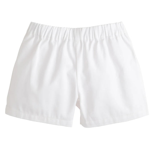 Basic Short White Twill